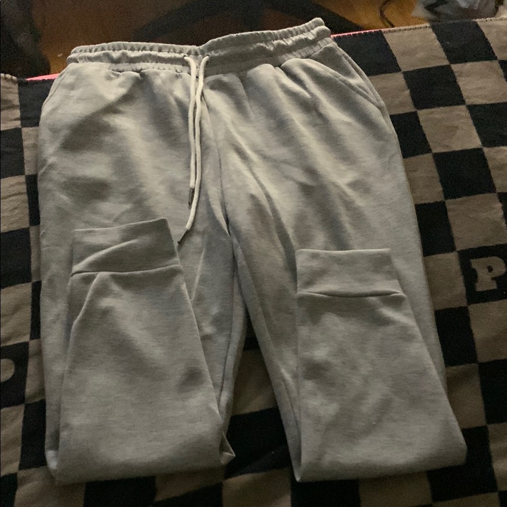 Gray Jogger Sweatpants